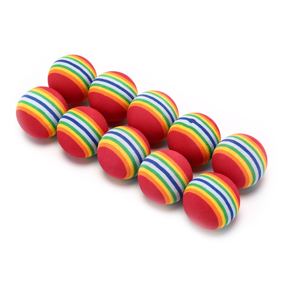 Golf Sponge Soft Rainbow Training Balls