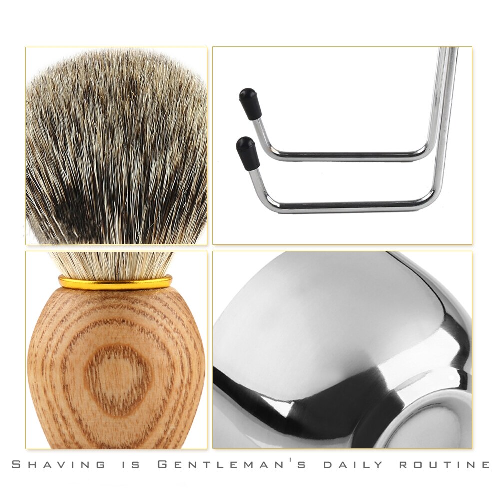 Shaving Brush Stand Holder Bowl