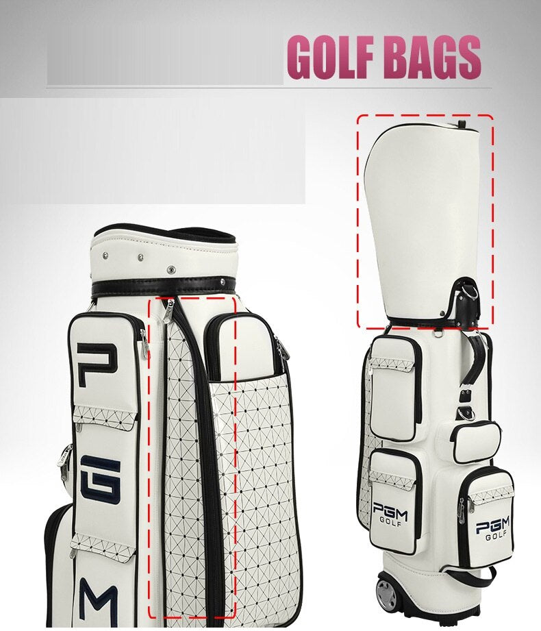 Retractable Golf Aviation Bag With Wheels