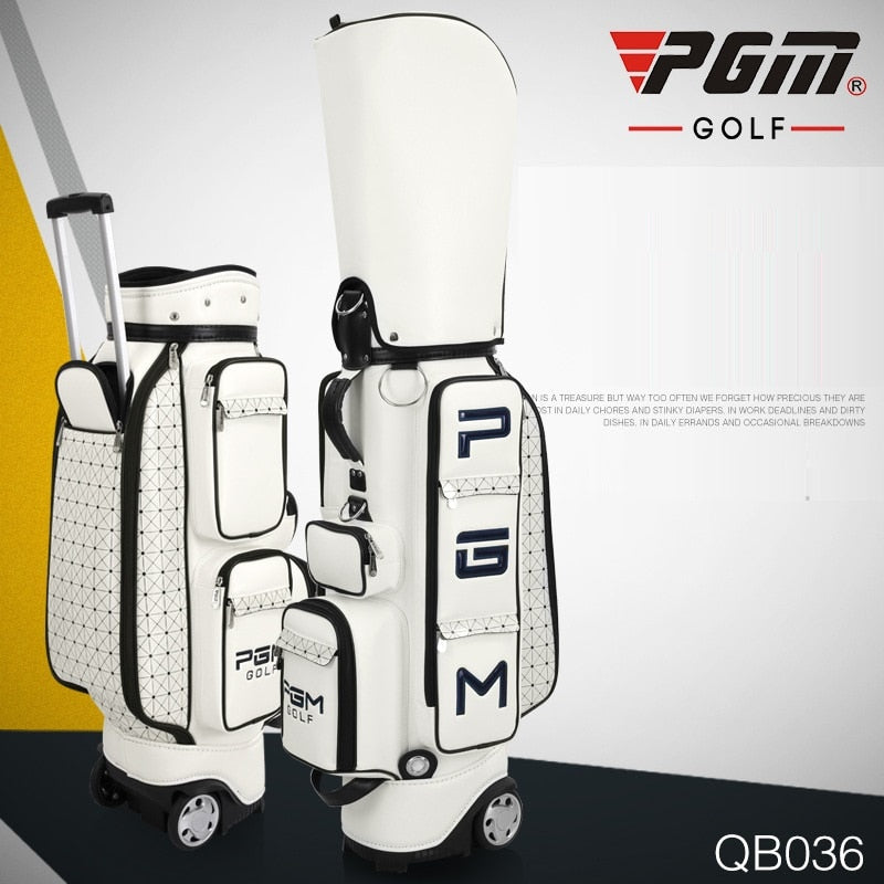 Retractable Golf Aviation Bag With Wheels